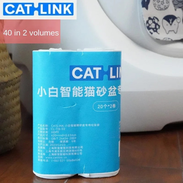 Cat Automatic Toilet Litter & Housebreaking Cat Toilet Garbage Bag Replacement Trash Poop Bag Waste and Household Cleaning