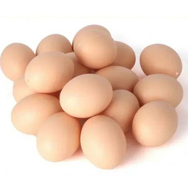 5/10Pcs Chicken House Small Fake Eggs 5.5*4cm Farm Animal Supplies Cages Accessories Guide Chicken Nest Egg Painting