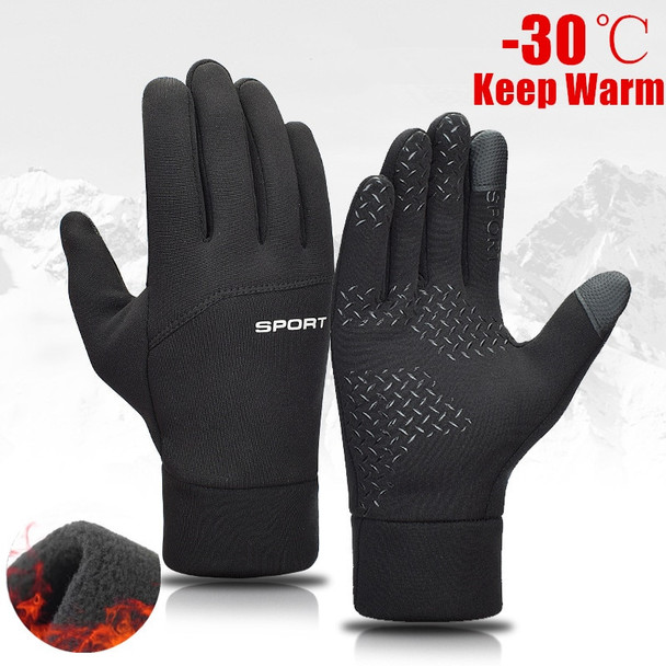 Cycling Gloves for Men Warm Winter Gloves Touchscreen Waterproof Windproof Gloves Snowboard Motorcycle Riding Driving Ski Gloves