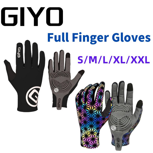 GIYO Wind Breaking Cycling Full Finger Gloves Touch Screen Anti-slip Bicycle Lycra Fabric Mittens Bicicleta Road Bike Long Glove GIYO Wind Breaking Cycling Full Finger Gloves Touch Screen Anti-slip Bicycle Lycra Fabric Mittens Bicicleta Road Bike Long Glove