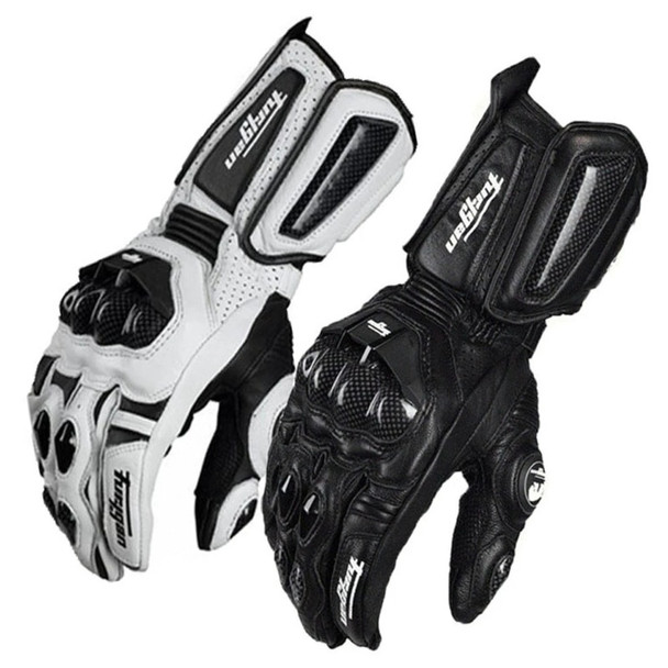 Professional Motorcycle Gloves white Off-road Racing Motos Drop Resistance Outdoor Luvas Black suvs full long style