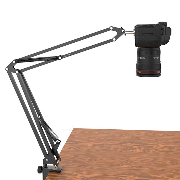Overhead Tripod Mount for DSLR Camera Desktop Articulating Arm for