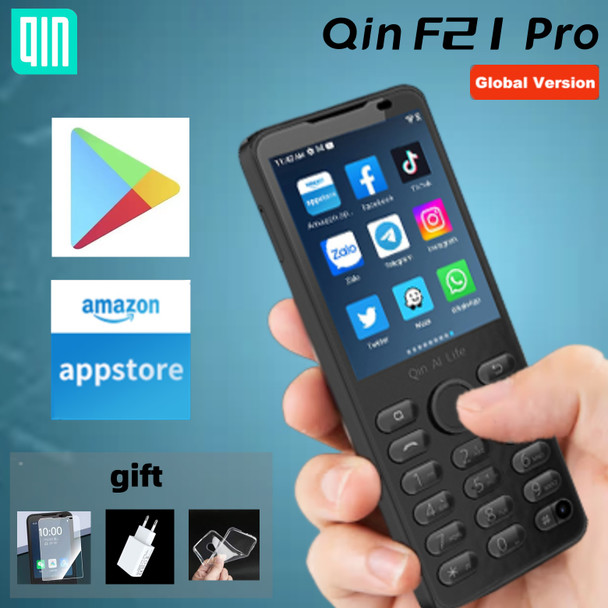 Global Version Duoqin Phone F21 Pro Dualversion Google and AMZN f21pro Android 11 Smartphone Small Mobilephone Free Shipping