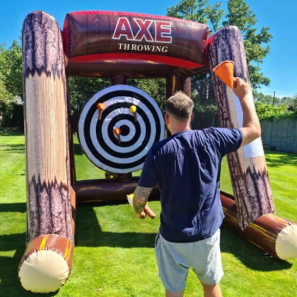Inflatable Axe Throwing Games Inflatable Outdoor Sports Fun Game For Kids And Adults