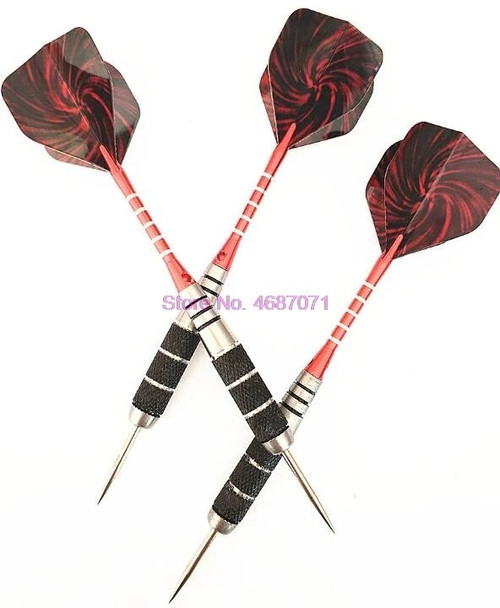 By DHL 200set 3pcs/set High quality nickel-plated steel tip dart aluminum shafts flights flight wholesale