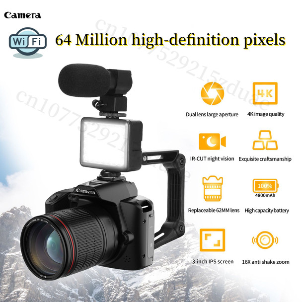 4K Professional Camcorder WIFI Digital HD Video Camera for Youtube