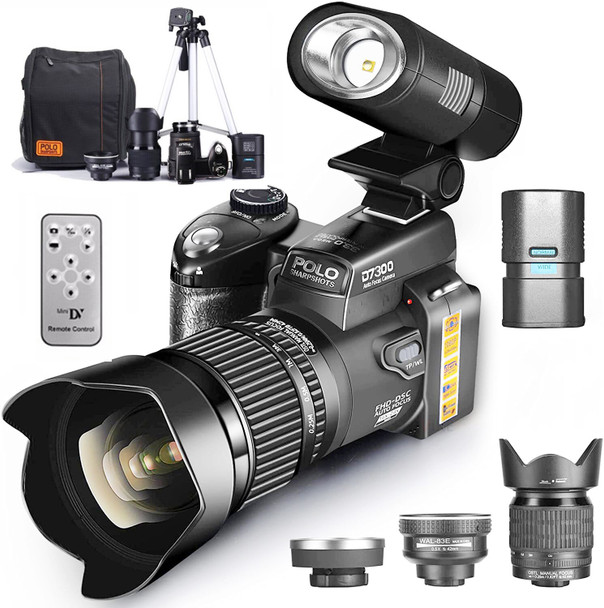 Digital Camera Polo D7300 Tripod 33million Pixel Auto Professional Slr
