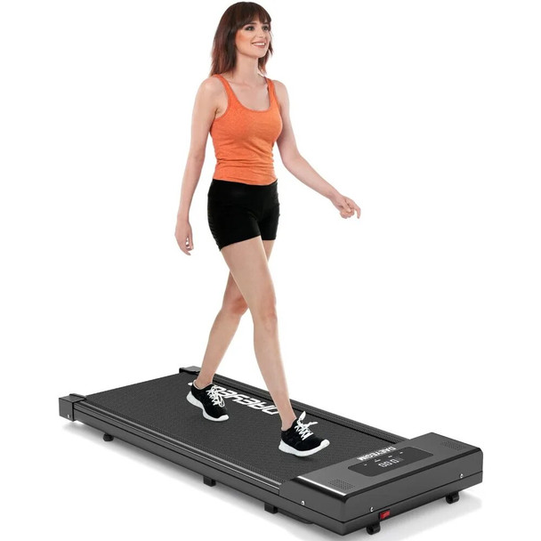 Walking Pad Under Desk Treadmill Portable Desk Treadmill Slim Walking Running Home Office Exercise Fitness Equipment