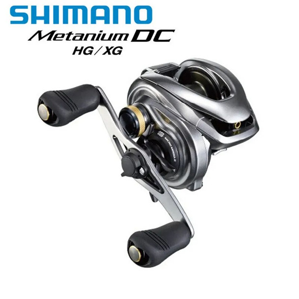 100% Original SHIMANO Metanium DC HG Low Profile Baitcasting Reels 7.4:1 9+1BB Max Drag 11LB