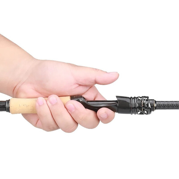Histar Magician 1.91M-1.98M Titanium Guide 3A Grade Cork Grip High Carbon Fast Action Spinning and Casting Fishing Rod