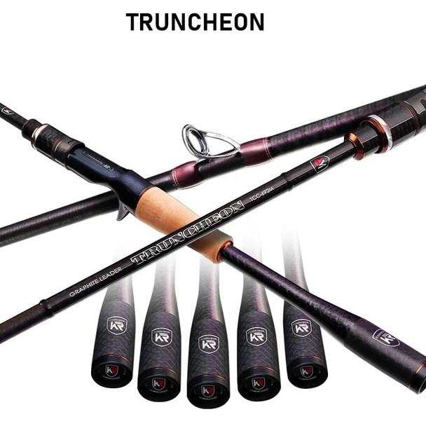 Kyorim TRUNCHEON BASS ROD TORAYCAR CARBON Fiber FUJI SIC GUIDE FUJI REEL SEA FISHING RODS 2 Sections 1.98M 2.03M 2.06M 2.13M