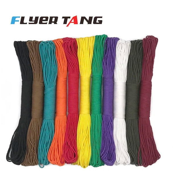 100M Dia 2mm One Stand Cores Paracord For Survival Parachute Cord Lanyard Camping Climbing Rope Hiking Jewelry Making Wholesale