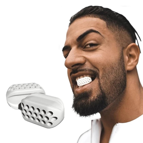 2pcs 40/5060lbs Jawline Exerciser Ball Facial Jaw Muscle Toner Fitness Anti-aging Food-grade Face Chin Bit Cheek Lifting Trainer 2pcs 40/5060lbs Jawline Exerciser Ball Facial Jaw Muscle Toner Fitness Anti-aging Food-grade Face Chin Bit Cheek Lifting Trainer