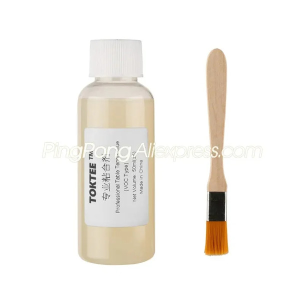 TOKTEE Small Bottle 50ml Table Tennis Speed Glue Sponge Booster Effect Tune Ping Pong Adhensive Synthetic VOC Glue