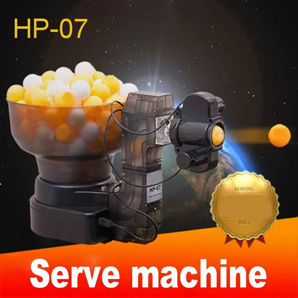 HP-07 Ping Pong Table Tennis Robots Ball Machines ,Automatic Ball Machine 36 Spins Home Practicing On Machine