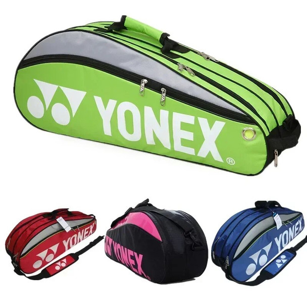 New Original brand brand Badminton Bag Max For 3 Rackets With Shoes Compartment Shuttlecock Racket Sports Bag For Men Or Women
