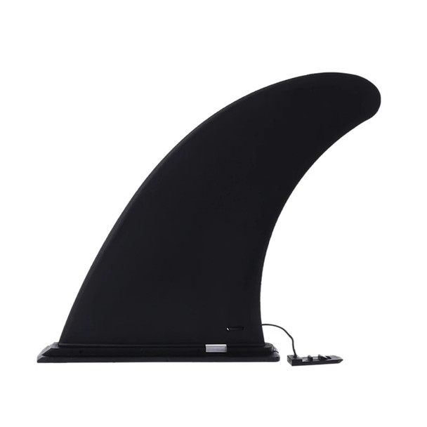 Nylon Detachable Center Fin Black, Kayak Rudder Fin Watershed Board for Inflatable Canoe, Stand Up Paddle SUP Board, Surfboard