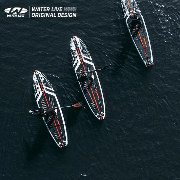 WATER LIVE ZhuMo 11’6" 2 Person Inflatable Surfboard Water Sports Paddle Board Racing Leisure With Safety Foot Rope 11’6"x32"x6"