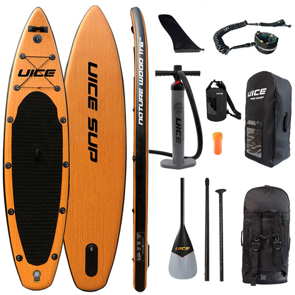 11.6" /11 Inflatable Paddle Board Double Layer SUP Stand Up Board Non-slip Surfboard Surfing Board Water Sport Surfing Surfboard