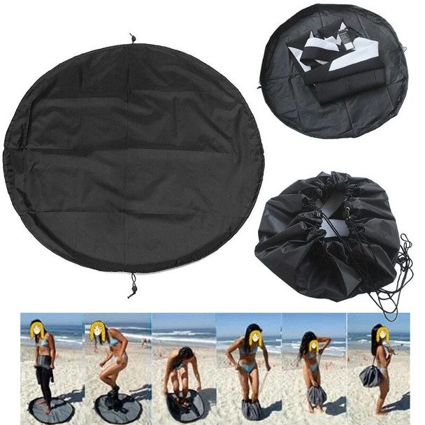 50/90/130cm Waterproof Nylon Surfing Wetsuit Diving Suit Change Bag Mat Carry Pack Pouch for Water Sports Swimming Accessories