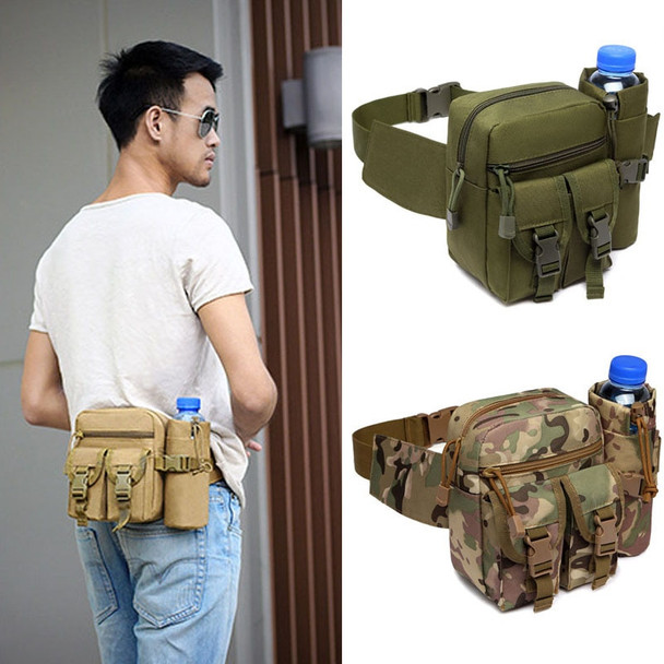 Outdoor Tactical Men Waist Pack Hiking Military Backpacks Nyon Kettle Phone Bag Fishing Army Hunting Climbing Camping Belt Bags