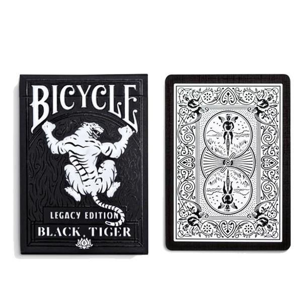 Bicycle Black Tiger Legacy Edition Playing Cards Ellusionist Deck USPCC Collectible Poker Magic Card Games Magic Tricks Props