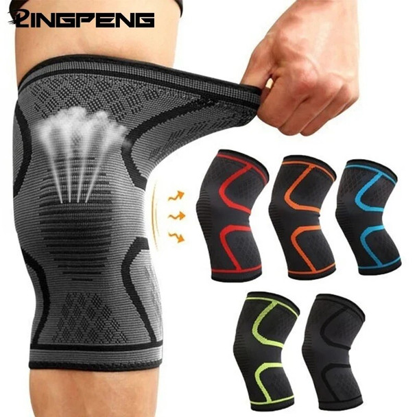 Knee Brace Knee Compression Sleeve for Knee Pain Running Weightlifting Knee Sleeves Support Breathable for Arthritis Sports Gym