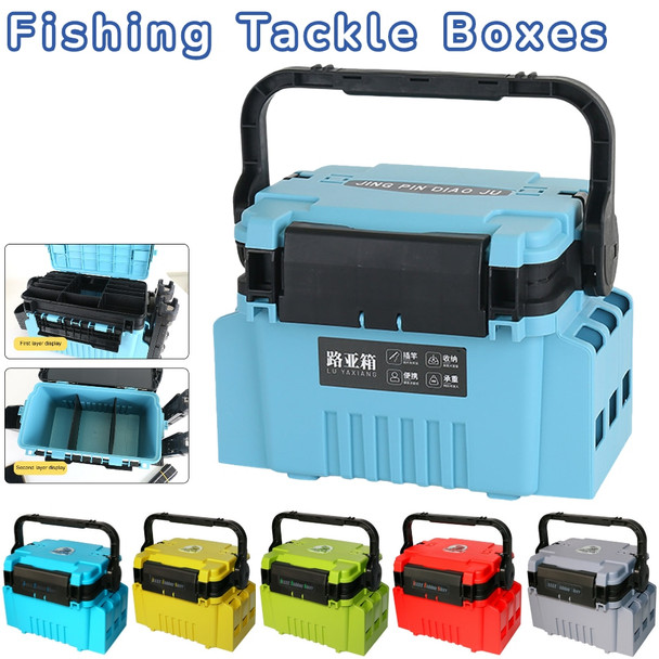 Outdoor Fishing Tackle Box Fishing Jig Hooks Box Fishing Lures Hook Box Fishing Rod Lure Storage Organizer Fishing Accesories