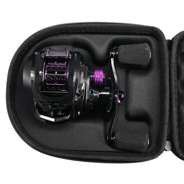 Fishing Reel Protective Case Water Resistant Hard EVA Box Pouch Built-in Anti-Pressure Sponge Baitcasting Wheel Bag Accessories