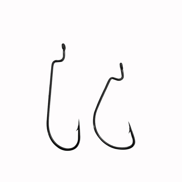 200Pcs Fishing Hooks Enhanced/Wide/Narrow Abdomen/Hunchback Soft Worm Bait Hook Fishing Accessories Tackles Pesca Pescaria