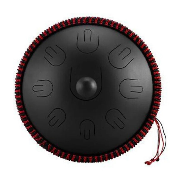 Handpan Tongue Drum 14 Inch 9 Notes Steel Language Tongue Drum Accessories Musical Instrument Big Peruvian Drawer Percussion
