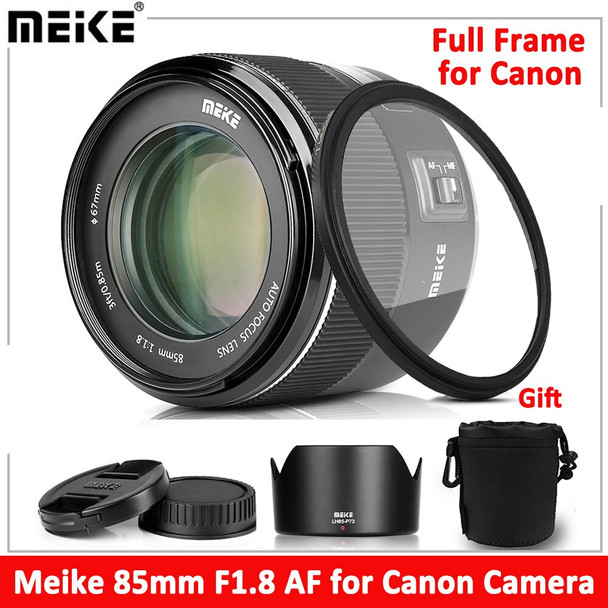 Meike 85mm F/1.8 for Canon Lens Full Frame Auto Focus Portrait Prime