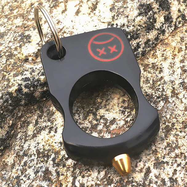 1PC Alloy Steel Outdoor Survival Tool EDC Tactical Tool Portable Multifunctional Protect Knuckles Ring Pendant Ring Hand Decorat