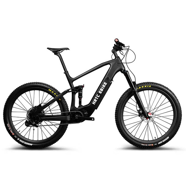 custom 27.5inch electric carbon bike BAFANG M600 G521 48V500W Mid motor carbon fiber frame trail mountain cross country e-bike