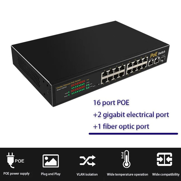 Game Loading Adapter gigabit POE switch Internet Splitter RJ45 Hub Ethernet Smart Network Switcher VLAN function Plug and Play