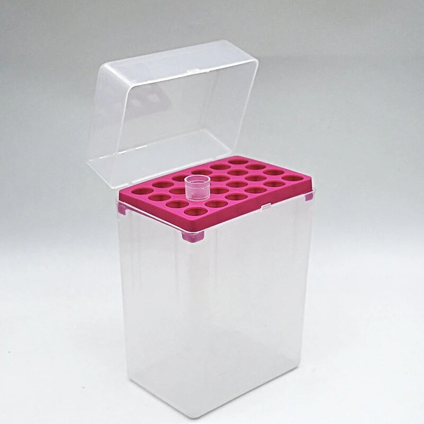 Pipette Tip Box Plastic Box For Dispenser Tips 10 ml Chemical Biological Laboratory Pipettor Tip Cartridge 24 Wells 1 / PK