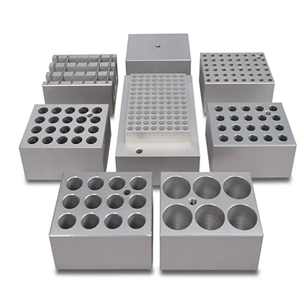 Mini Dry Bath Block Heating Block For Mini Dry Bath Accessories Capacity 0.2ml/0.5ml/1.5ml/2ml/15ml/50ml