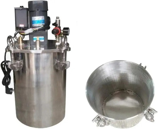 ZOIBKD Supply 15L Capacity 304 Stainless Steel Stirring Motor Pressure Tank Can Be Customized Upon Request