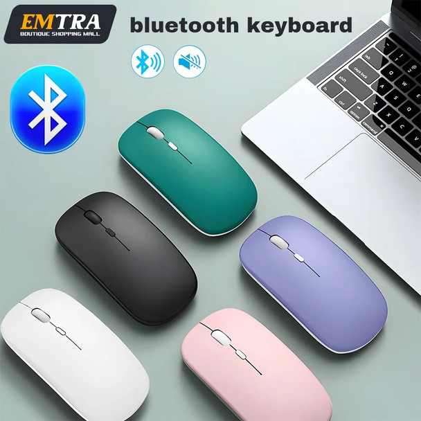 Wireless Bluetooth Mouse Portable Magic Silent Ergonomic Mice For Laptop iPad Tablet Notebook Mobile Phone Office Gaming Mouse