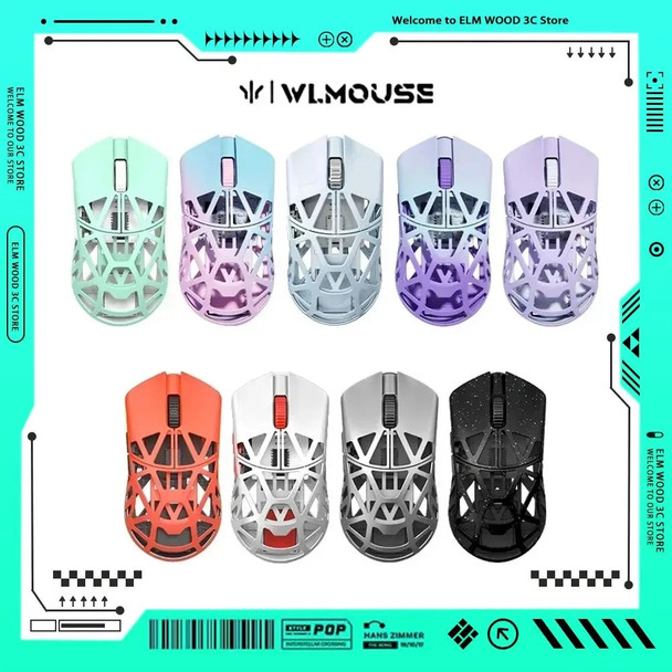 Wanling Wlmouse Beast X Mini Mouse Dual Mode Magnesium Alloy Wireless Mouse Lightweight Ergonomics Accessory For Computer Gifts