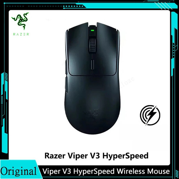 Razer Viper V3 HyperSpeed Wireless Esports Mouse 82g Lightweight Design Focus Pro 30K Optical Sensor Up to 280 hours of Battery