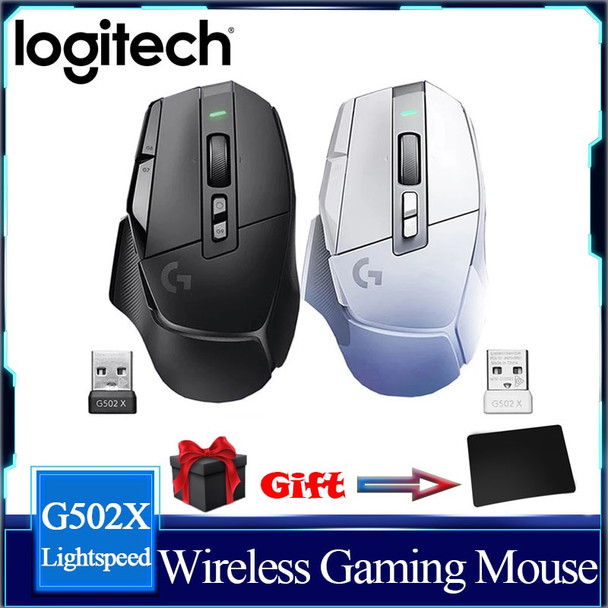 Logitech G502X Wireless Gaming Mouse G502 X LIGHTSPEED 25K Hero Optical Sensor Programming Gaming Mice New Original