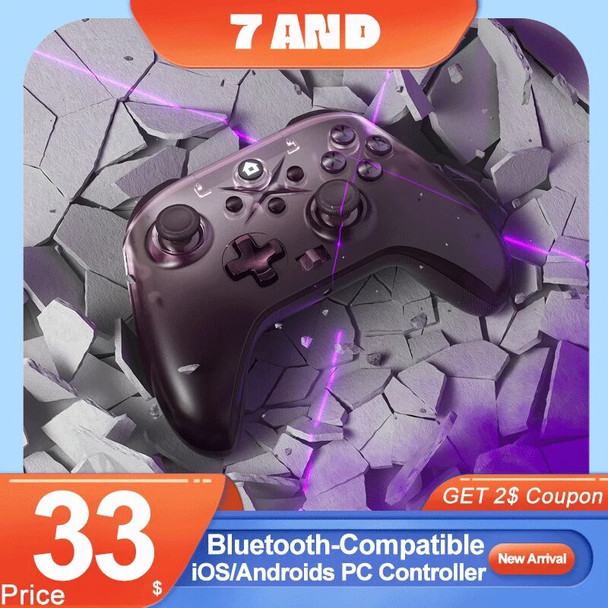 FOR XBOX ONE Wireless Gamepads IOS Androids PC Controller Game Controle Bluetooth-Compatible Joypad Built-In Rechargeable Batter