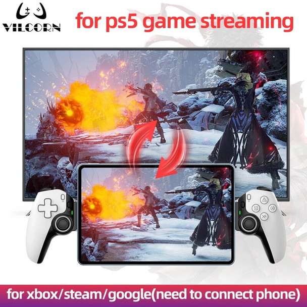 Wireless Portal Dual Hall Gamepad for Android Mobil Gaming Controller Support Game Streaming for PS5 PC Switch Tablets Joystick