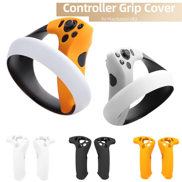 For PlayStation VR2 Controller Grip Silicone Cover Dustproof Anti slip