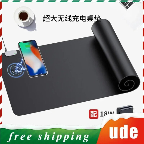 Smart Wireless Mouse Pad XXXL Computer Office IOS+Android Mobile Game Mouse Pad Multifunctional Charging Heating Gift Desk Pad
