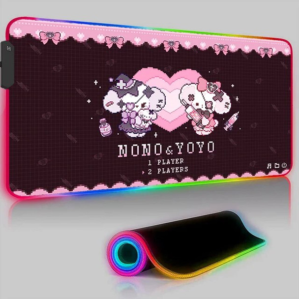 Cute Cartoon Dog Mouse Pad LED Backlight Pad Laptop Gaming Accessories Keyboard Mousepad RGB PC Kawaii Anime Desk Mat XXL Carpet Cute Cartoon Dog Mouse Pad LED Backlight Pad Laptop Gaming Accessories Keyboard Mousepad RGB PC Kawaii Anime Desk Mat XXL Carpet