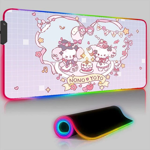 Cute Cartoon Dog Mouse Pad LED Backlight Pad Laptop Gaming Accessories Keyboard Mousepad RGB PC Kawaii Anime Desk Mat XXL Carpet Cute Cartoon Dog Mouse Pad LED Backlight Pad Laptop Gaming Accessories Keyboard Mousepad RGB PC Kawaii Anime Desk Mat XXL Carpet