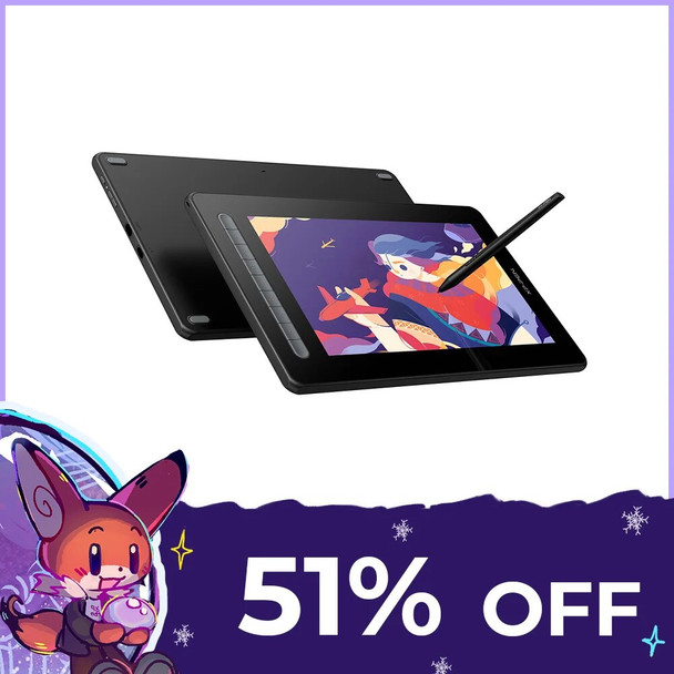 XPPen New Artist 13 2nd Drawing Tablet Graphic Tablet Monitor Pen Display 130% sRGB 8192 Level Support Windows mac Android