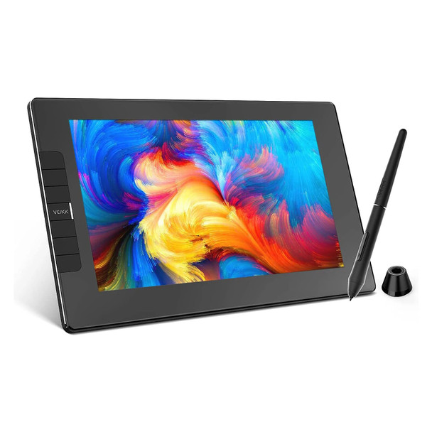 VEIKK Graphic Monitor VK1200 11.6 Inch Digital Drawing Tablet Display Animation Drawing Board with 60 Degrees of Tilt Function